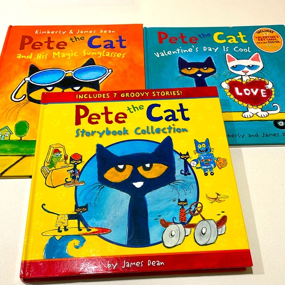 Other - 3 Pete the Cat books